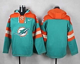 Men Nike Miami Dolphins Customized Green Stitched NFL Hoodie,baseball caps,new era cap wholesale,wholesale hats
